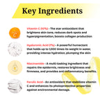 Vanyse Vitamin C 10% Face Serum with Hyaluronic - 30 ML
