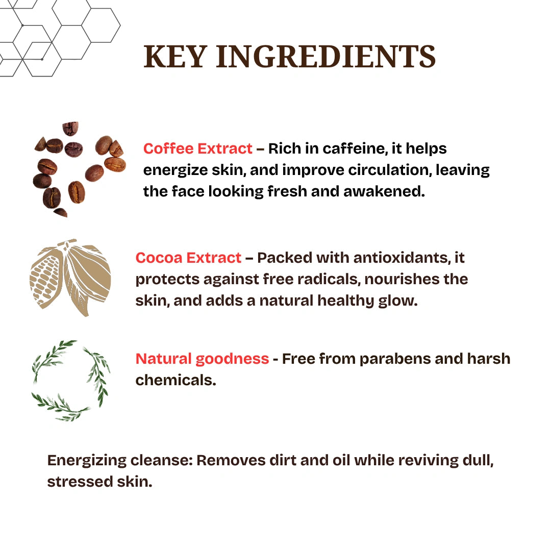 Vanyse Coffee & Cocoa Shower Gel - All Skin Types - 250 ML