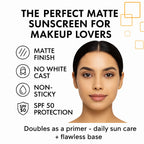 Vanyse SPF 50 PA++ Sunscreen with Ceramide - Unisex - 50g