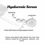 Vanyse Vitamin C 10% Face Serum with Hyaluronic - 30 ML