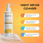 Vanyse Vitamin C & Niacinamide Face Wash 100 ML - For Men & Women
