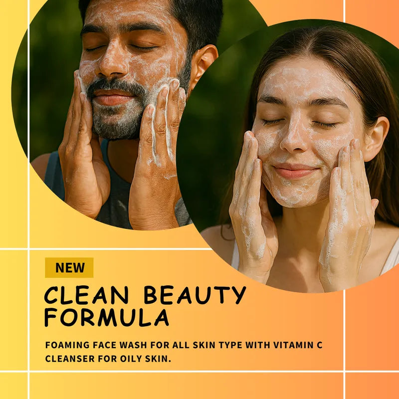 Vanyse Vitamin C & Niacinamide Face Wash 100 ML - For Men & Women