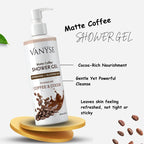 Vanyse Coffee & Cocoa Shower Gel - All Skin Types - 250 ML