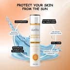 Vanyse SPF 50 PA++ Sunscreen with Ceramide - Unisex - 50g