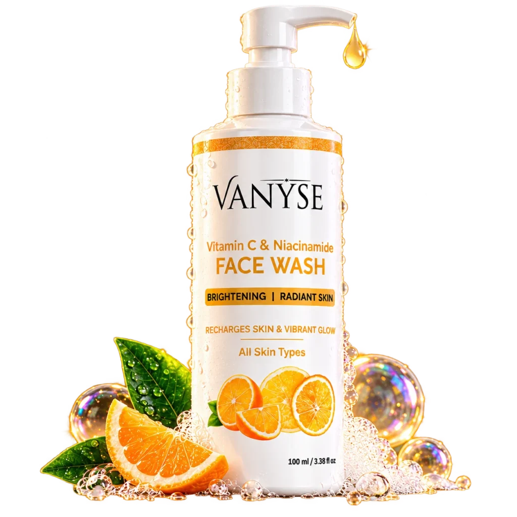 Face Wash with Vitamin C & Niacinamide | For Men & Women