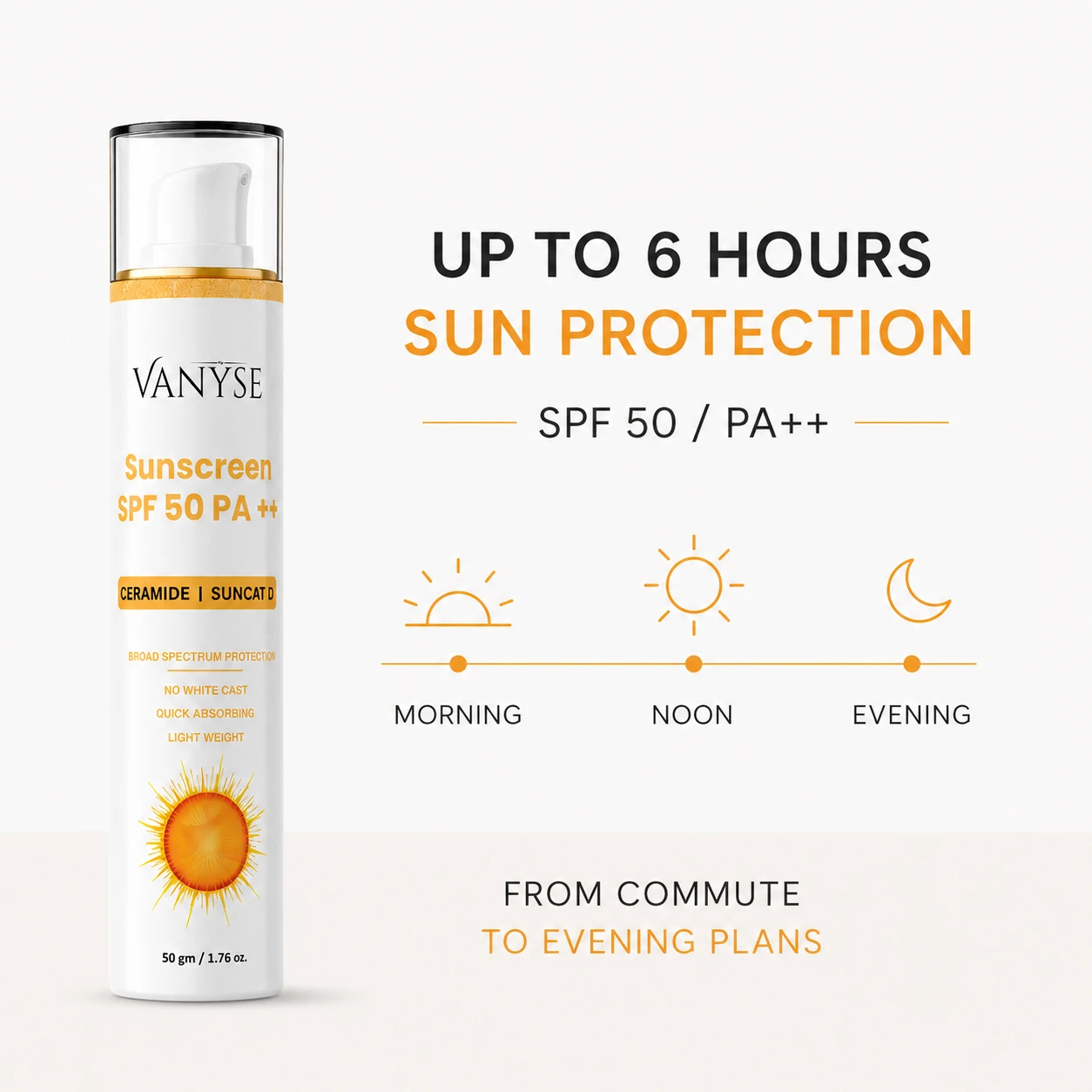SPF 50 PA++ Sunscreen with Ceramide Unisex listing 3