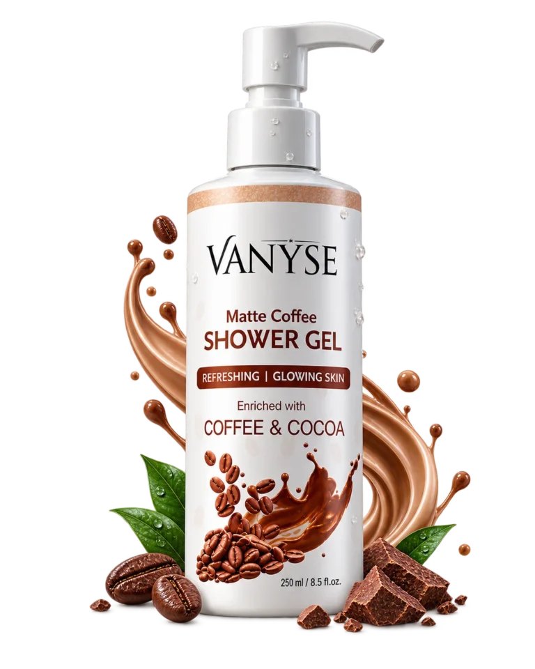 Vanyse Matte Coffee Shower Gel