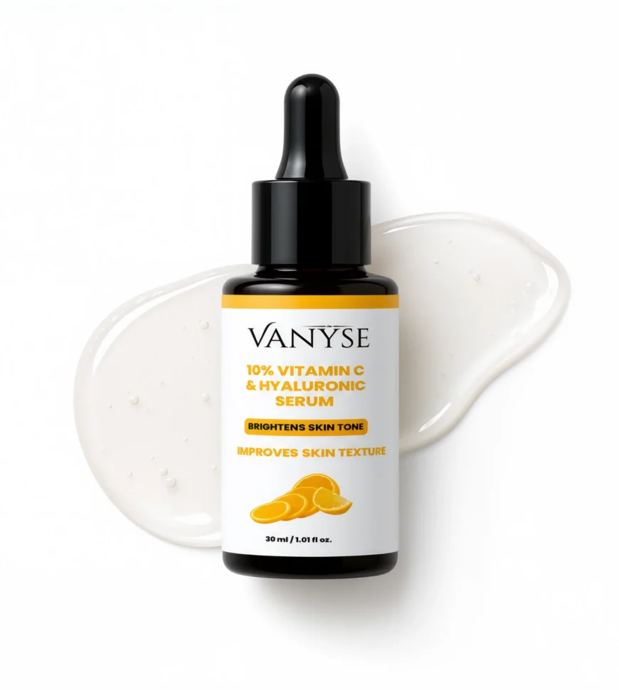 Vitamin C 10% Face Serum with Hyaluronic Acid